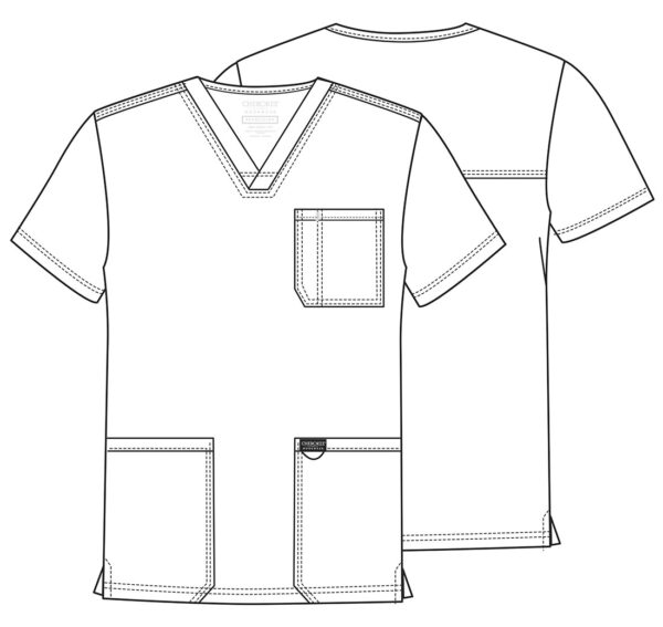 WW670 Top masculino Pewter - Imagen 5