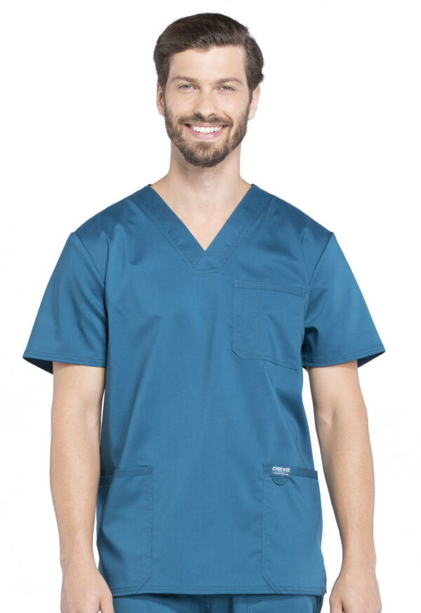 WW670 Top masculino Caribbean Blue
