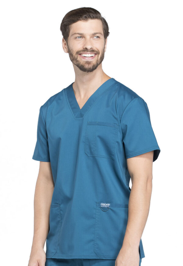 WW670 Top masculino Caribbean Blue - Imagen 2
