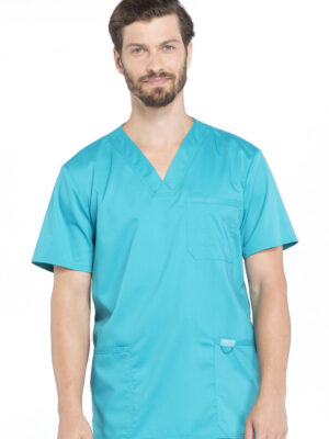 WW670 Top masculino Teal Blue