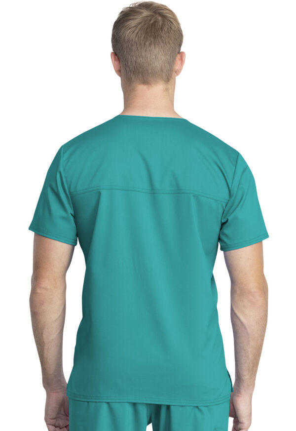 WW742AB Top unisex cuello en V Teal - Imagen 5