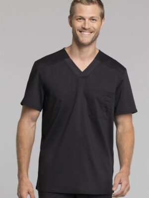 WW755AB  Top masc. cuello en V Black