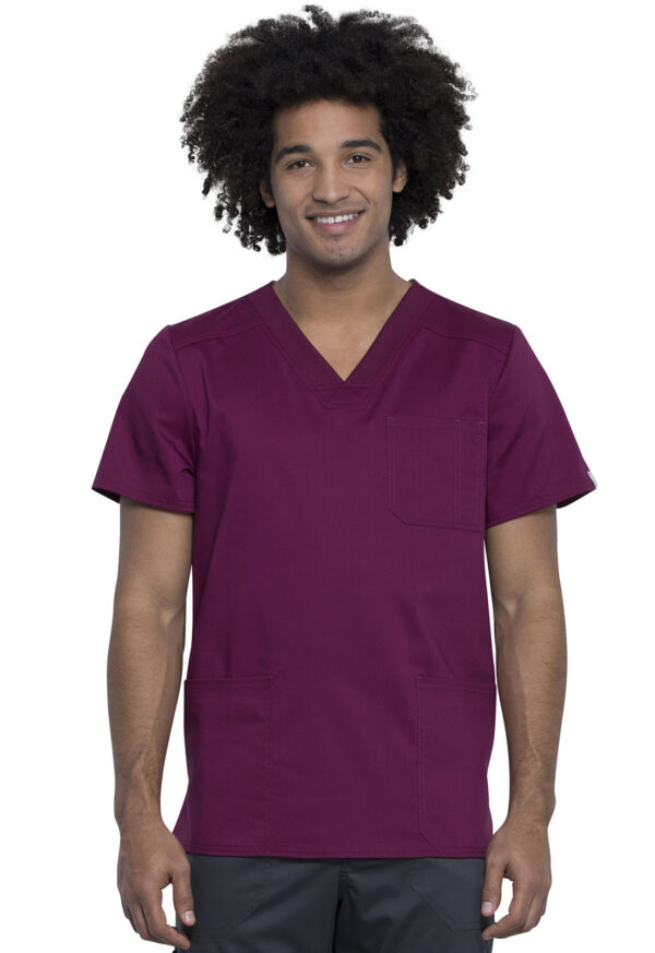 WW760AB Camiseta masculina Wine