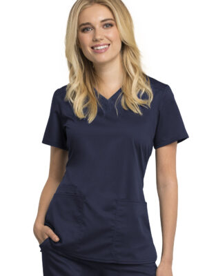 WW770AB Top femenino Navy