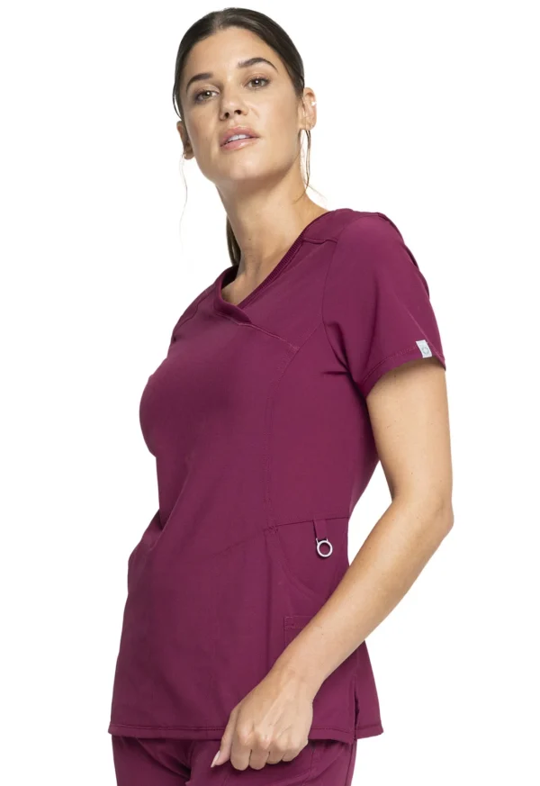 2625A Top femenino Wine - Imagen 2