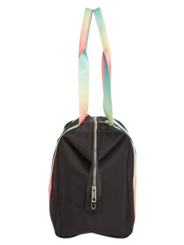 Bolso Madison Duffel Black w/ Rainbow Straps - Imagen 3