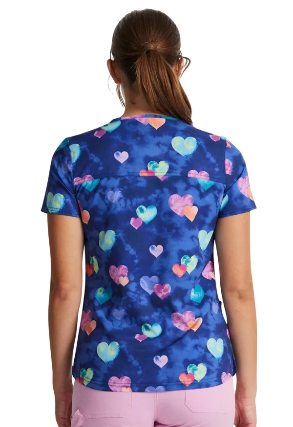 DK876 Top femenino Hippie Hearts - Imagen 2