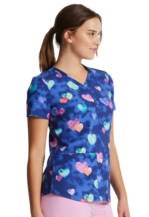 DK876 Top femenino Hippie Hearts - Imagen 3