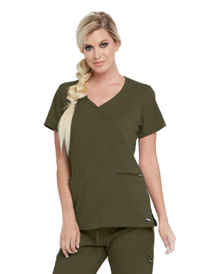 GRST001 Camiseta femen. Olive