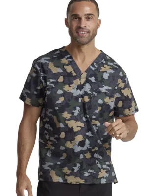 DK725 Top masculino Brush Away Camo