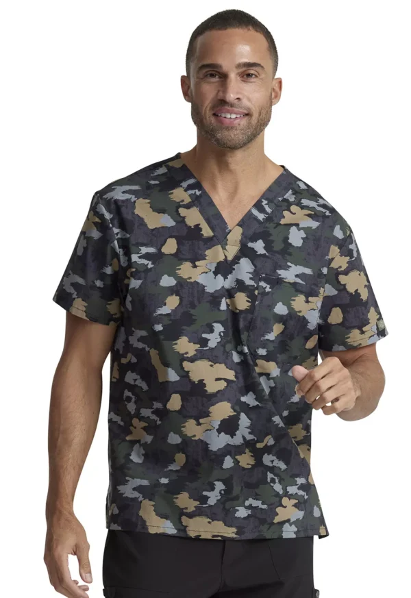 DK725 Top masculino Brush Away Camo