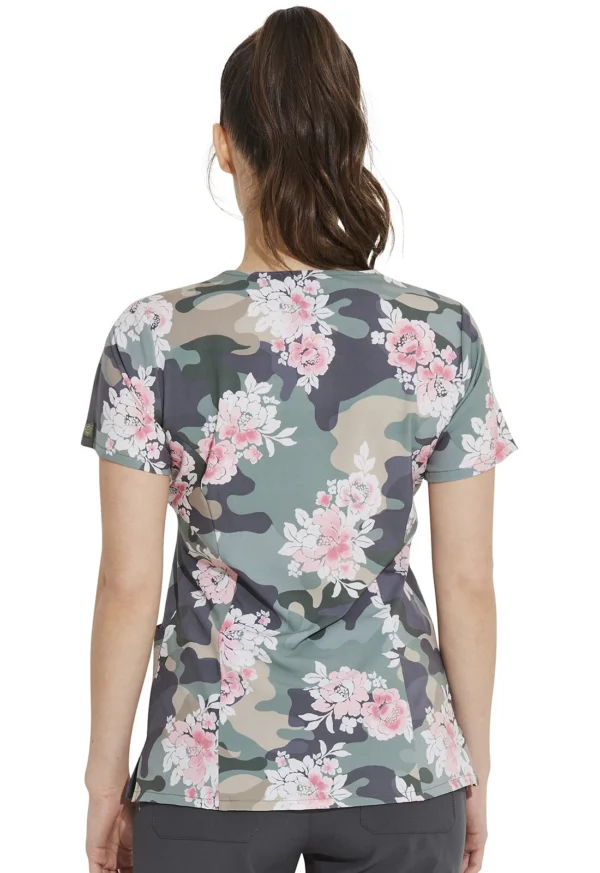 DK616 Top femenino Camo's Abloom - Imagen 3