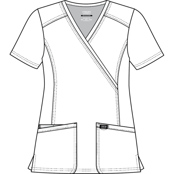WW610 Top femenino White - Imagen 5