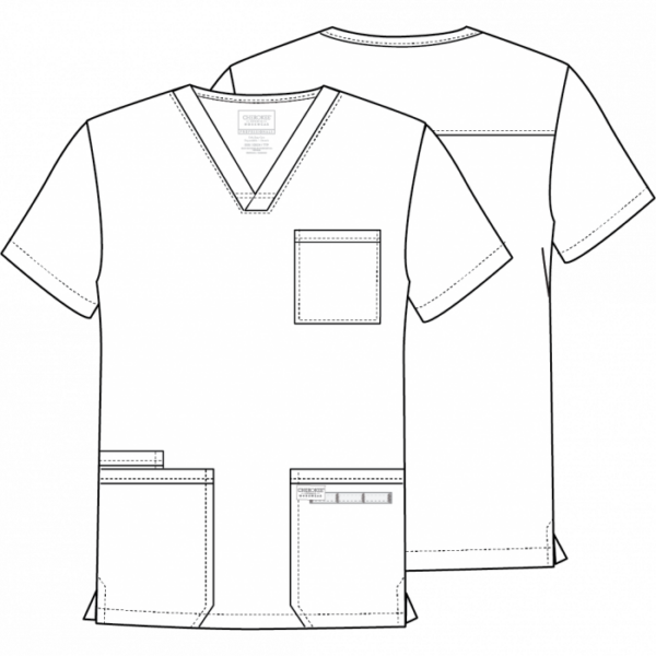WW695 Camiseta masculina Black - Imagen 5