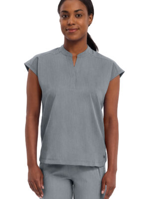 2152 Top femenino Heather Gray