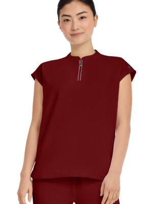 2286 Top femenino Garnet Red