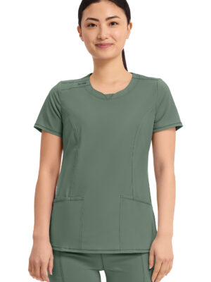 2624A Top femenino Olive
