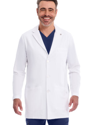 5100 Bata médica femenina White