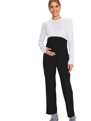 CK118A Pantalón materno femenino Black