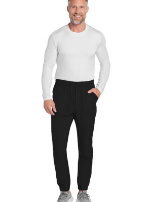 CK278A Pantalón jogger masculino               Black