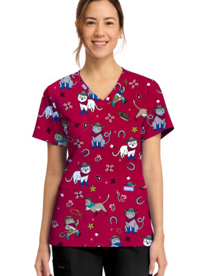 CK856 Top femenino Cowgirl Kitty