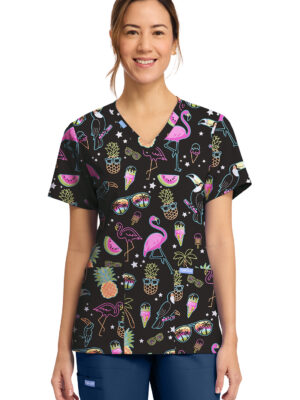 CK856 Top femenino Downtown Tropical