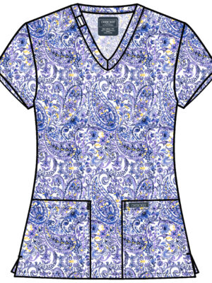 CK856 Top femenino Pretty In Paisley