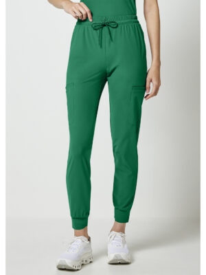 IN024A Pantalón jogger femenino Retro Green
