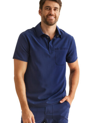 IP855A Camiseta polo masculina Color:Navy